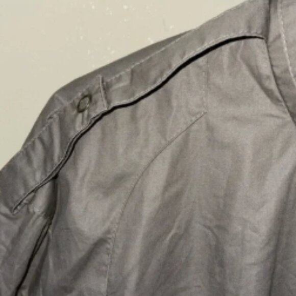 VINTAGE 1980’s Members Only Jacket Grey Size 1X - Picture 5 of 10